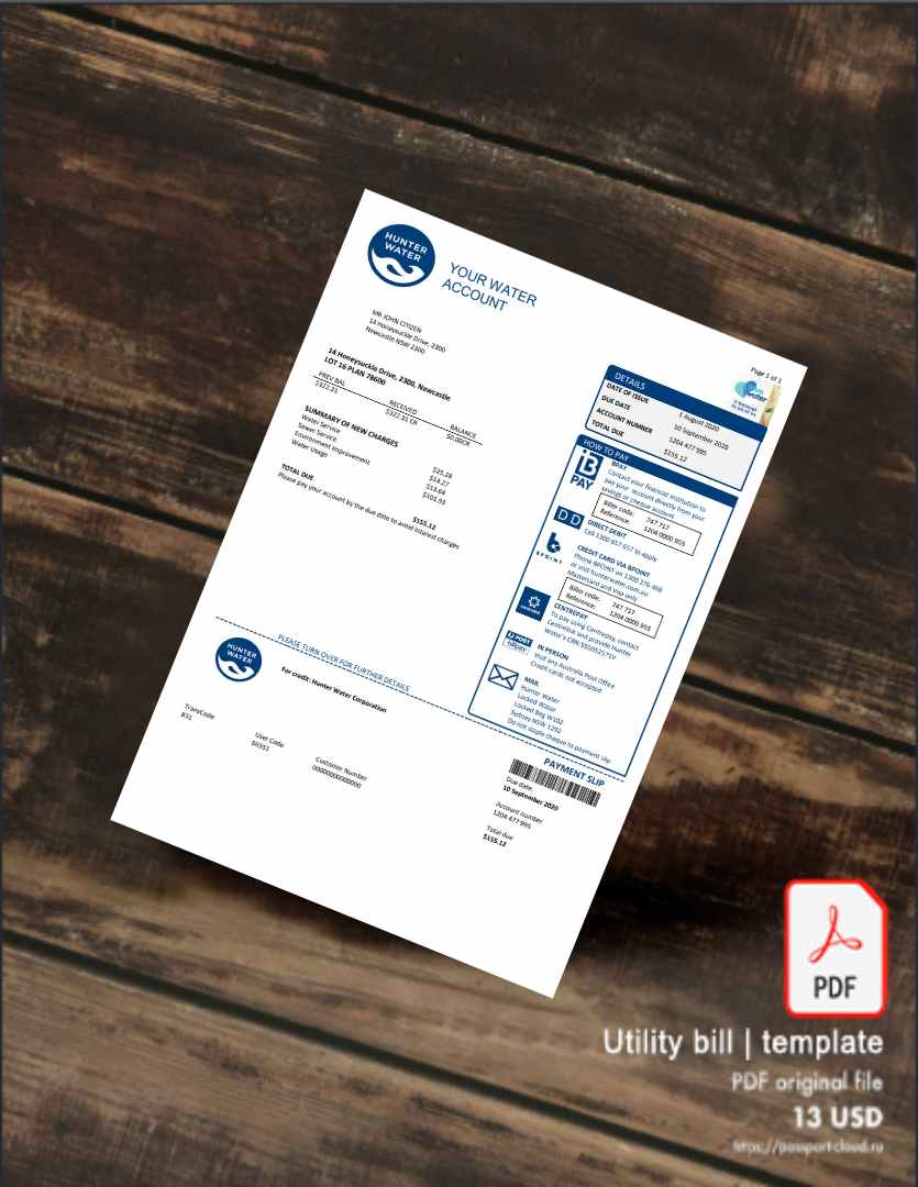 Utility bill | Albanian Power | Albania